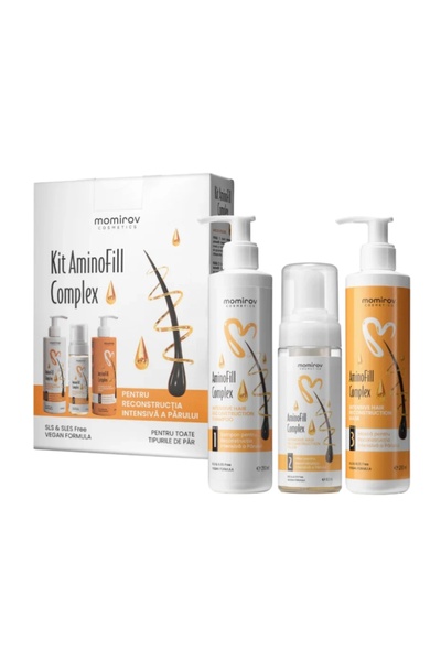 Momirov Cosmetics AminoFill Σετ Συμπλέγματος για εντατική αναδόμηση μαλλιών
