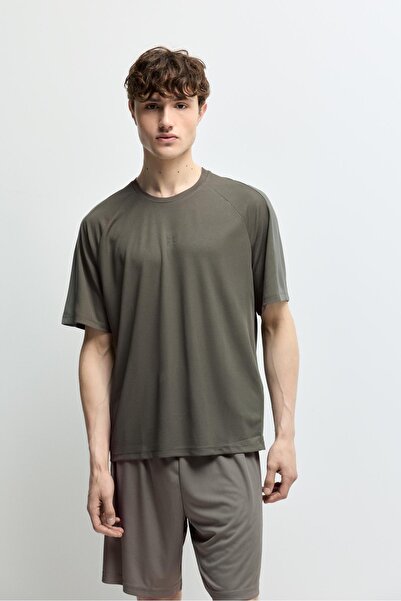 LEFTIES Blok renkli spor t-shirt