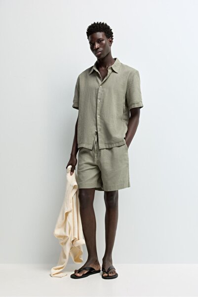 LEFTIES Relaxed fit rustik jogger bermuda