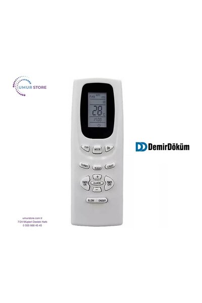 Demirdöküm YK1F Klima Kumandası