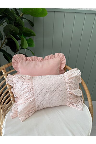 Decamor home Κάλυμμα μαξιλαριού με ριχτάρι με ριχτάρι σολομού Ειδικού σχεδίου...