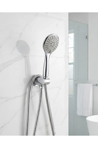 Kanonik Education Σετ κεφαλής ντους με σπιράλ σωλήνα, κινητή βάση ντους χειρό...