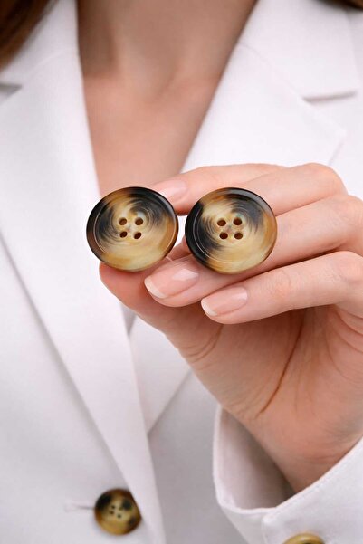 beyna aksesuar Καμπαρντίνα, Μπουφάν, Παλτό και Ζακέτα με Κουμπί 2,5 εκ. Ράβδο...