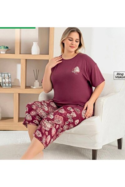 Pijamoni Büyük Beden Pijama Takımı
