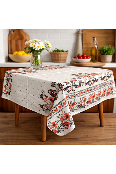 Kotonia Home Față de masă - Rustic, 100% bumbac, 150x220 cm, T05