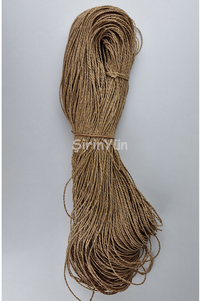 Şirin Yün Çile Kağıt Ip Bej 240-250 gram
