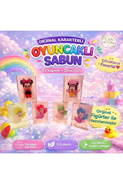 shop Supriz Oyuncaklı Sabun (Kız Çocuklarına Uygun Karakterler )