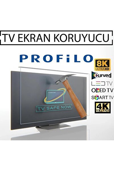 Profilo Uyumlu 65PA525ESG 65'' İnç 165 Ekran TV Ekran Koruyucu