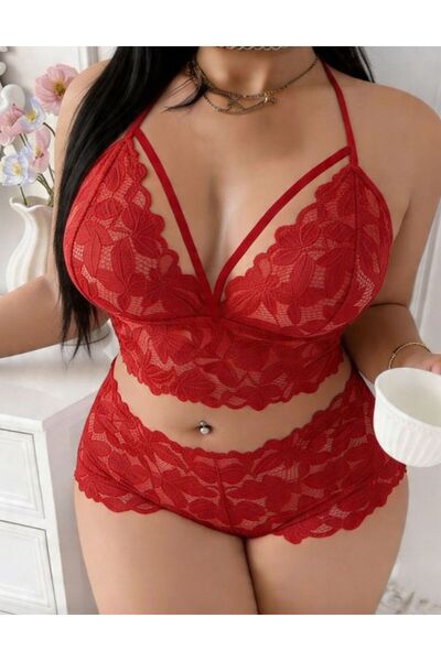 arona lingerie Σετ Σουτιέν Φαντασίας Διαφανές