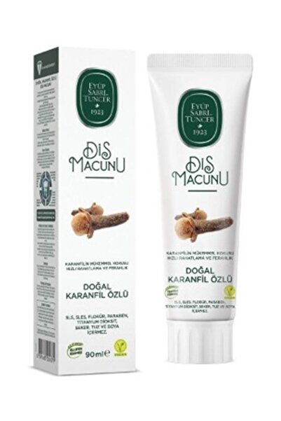Eyüp Sabri Tuncer Eyüp Sabri TuncerDoğal Karanfil Özlü Diş Macunu 90 ml
