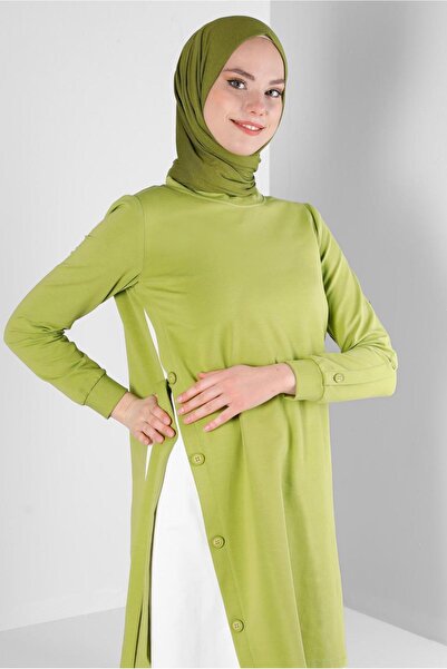 Alvina Φόρμα με κουμπιά και δεμένο πλαϊνό φόρμα - 43697