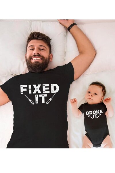 Tshirthane Fixed Broke Father Son Girl (Η ΤΙΜΗ ΕΙΝΑΙ ΜΟΝΟ ΠΡΟΪΟΝ, ΠΡΟΣ ΚΑΘΙΣΤ...