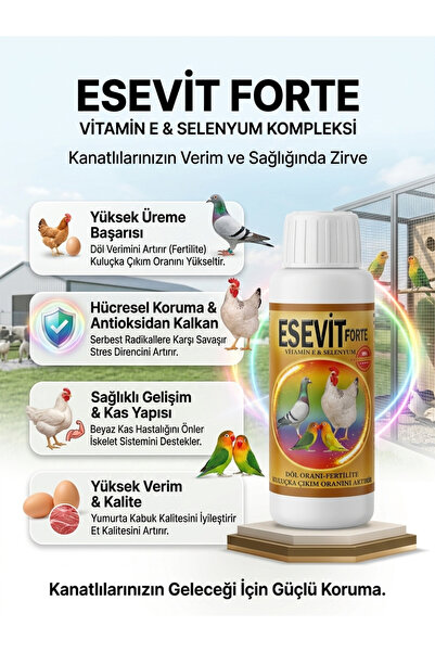 VERMX-TR DOĞAL HAYVAN SAĞLIĞI ÜRÜNLERİ Esevit Forte