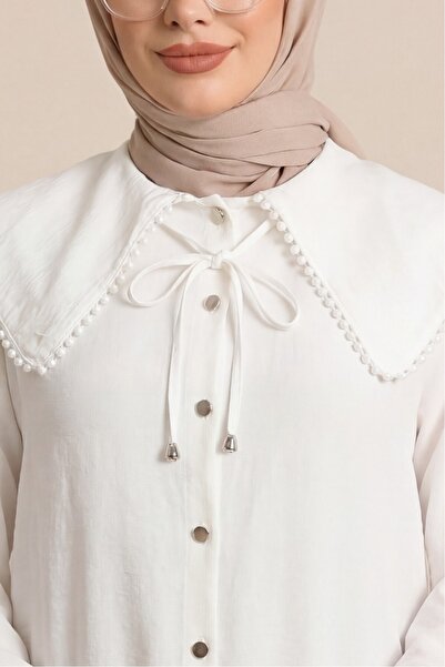 HİJABAYA Πουκάμισο με ελαστικό μανίκι με δαντέλα για μωρό