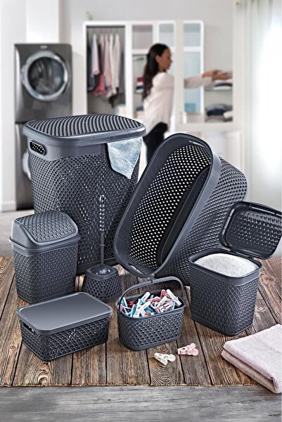 Smartware Katre 7 Parça Antrasit Çeyiz Seti