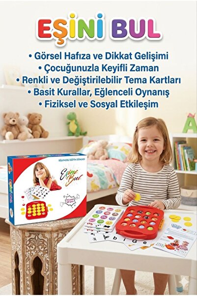 Tıfıl Toys Find Your Wife Memory and Attention Enhancing Educational Intellig...