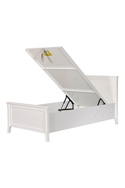 Dream White Young Room Single Base Bedstead with Shock Absorber