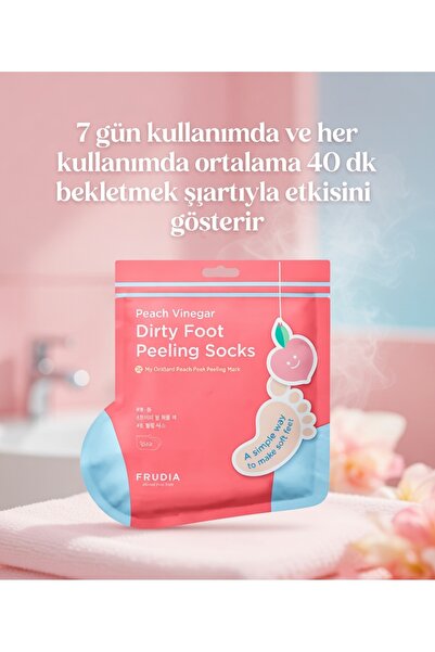 FRUDIA My Orchard Peach Ayak Peeling Maskesi 1 Adet Ayak Nemlendirici Kore