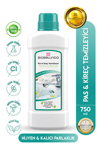 BioBellinda Doğal Bileşenli Pas Kireç Temizleyici 750 ml