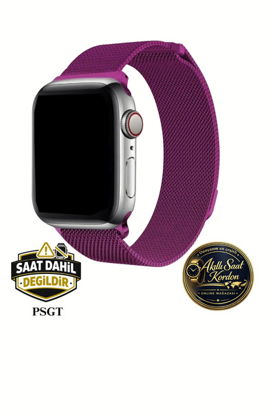 PSGT Apple Watch Uyumlu Seri 1/2/3/4/5/6/se/7/8/9 (38/40/41MM)-s10-11(42MM) K...