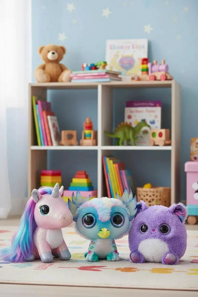 Miniso Nebulous Stars Lisanslı Yumuşak Peluş Oyuncak – Renkli Tasarım