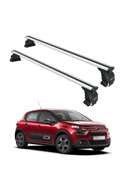 auto paw Citroen C3 B618 2016-2025 Oluksuz Üst Tavan Portbagaj Taşıyıcı Ara A...