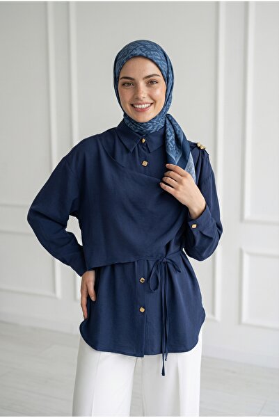 MİHRA STORE Λιτό πουκάμισο - Πολύχρωμο - Casual