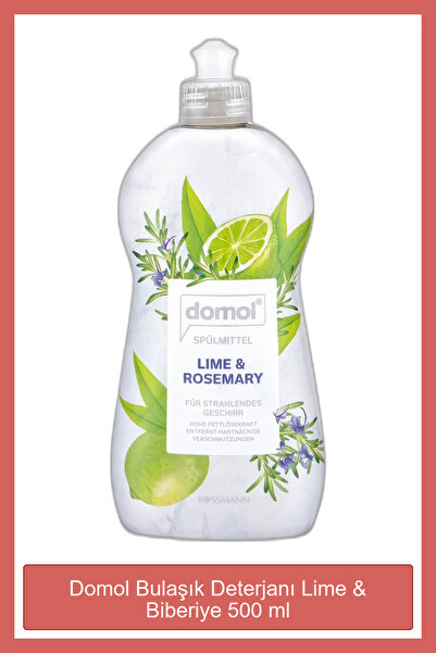 DOMOL Bulaşık Deterjanı Lime & Biberiye 500 ml Sr21040229
