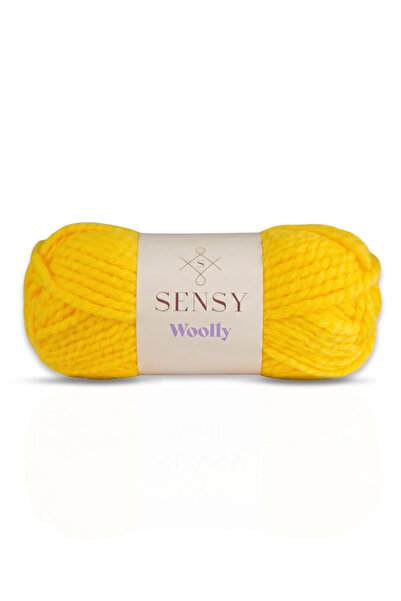 SENSY وشاح من الصوف الفاخر سهل الحياكة اليدوية، قبعة صغيرة، خيط المعطف، خيط س...