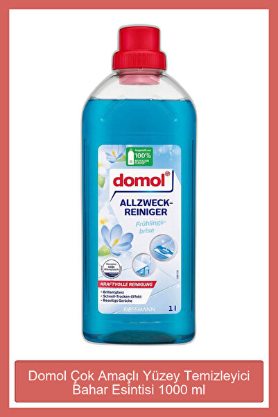 DOMOL Çok Amaçlı Yüzey Temizleyici Bahar Esintisi 1000 ml