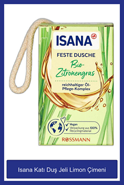 ISANA Katı Duş Jeli Limon Çimeni