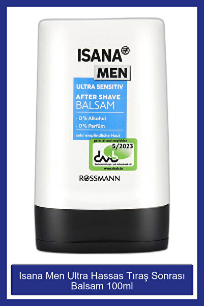 ISANA Men Ultra Hassas Tıraş Sonrası Balsam 100ml