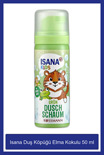 Isana Kids Duş Köpüğü Elma Kokulu 50 ml