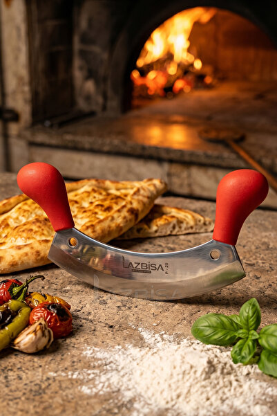 LAZBİSA Silver Serisi Mutfak Bıçak Seti Et Kıyma Sebze Salata Börek Pizza Bıç...