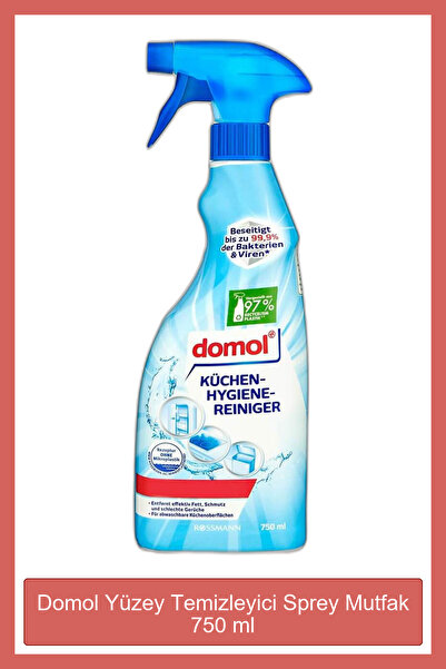 DOMOL Yüzey Temizleyici Sprey Mutfak 750 ml