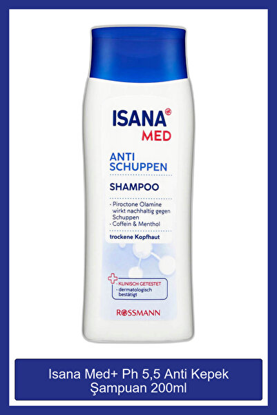 ISANA Med+ Ph 5,5 Anti Kepek Şampuan 200ml