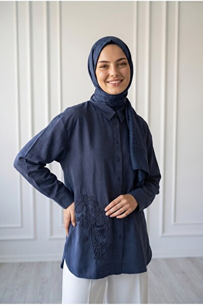 MİHRA STORE Λιτό πουκάμισο - Πολύχρωμο - Casual