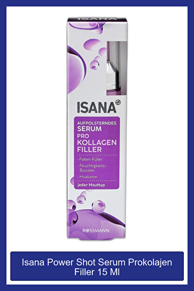 ISANA Power Shot Serum Prokolajen Filler 15 Ml