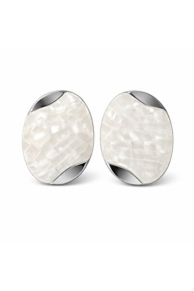 Z&T ACCESORIES Glittering Large Steel Earrings