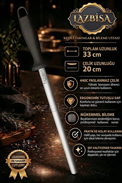 LAZBİSA İncisive Serisi Masat Mutfak Bıçak Bileme Aleti Masatı (MFT-245)