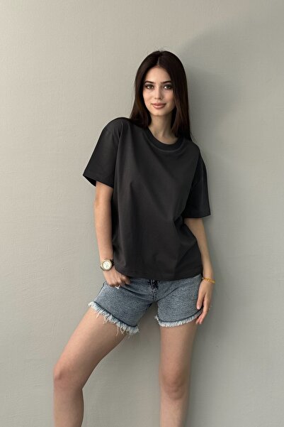 lizge giyim CYCLING NECK TSHIRT