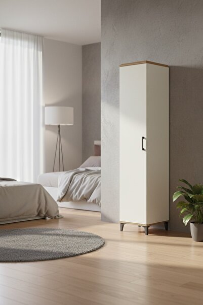 Dienni Arges Dolap 5 Raflı Tek Kapaklı 44x30x221 Çam-Aytaşı