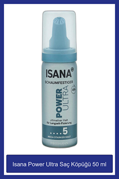 ISANA Power Ultra Saç Köpüğü  50  ml