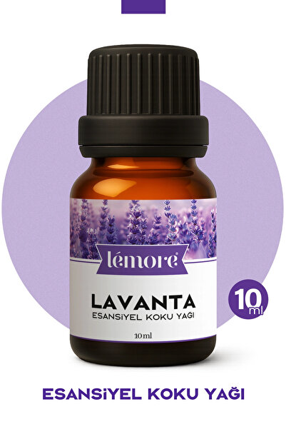 Lemore Lavanta Uçucu Koku Yağı Buhurdanlık Yağı Difüzör Esansı Küre 10ml