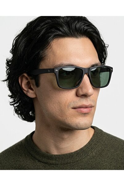 Benx Sunglasses نظارات شمسية رجالية من Ben.x باللون الأسود المستقطب Benx 9007...