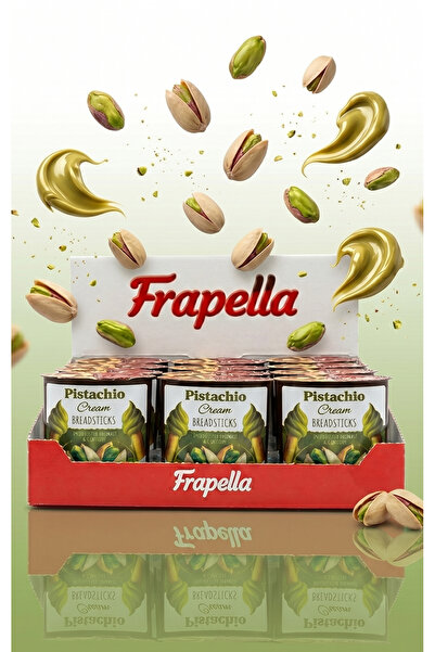 Frapella Antep Fıstığı Kreması ve Grissini Stick 12'li 55 Gr. Avantaj Paketi
