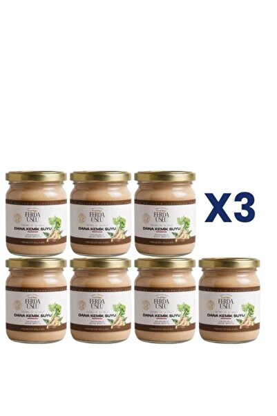 Fermente Mutfağım İçimlik İlikli Dana Kemik Suyu 21'li Set 210 ml