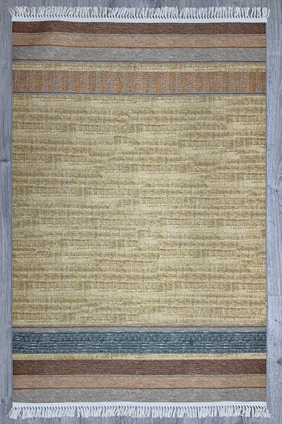 kilim home Cotton Series Bordering Antique Patterned Decorative Woven Base Ru...