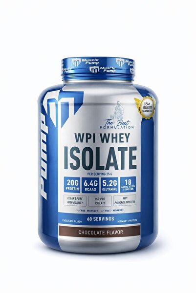 MUSCLE PUMP WPI Isolate Whey Protein Çikolata 1500 gr