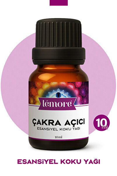 Lemore Çakra Açıcı Uçucu Koku Yağı Buhurdanlık Yağı Difüzör Esansı Küre 10ml